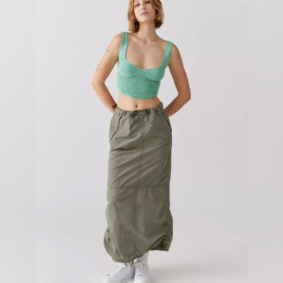 Urban Outfitter knit Corset Tank Top - Picture 3 of 9